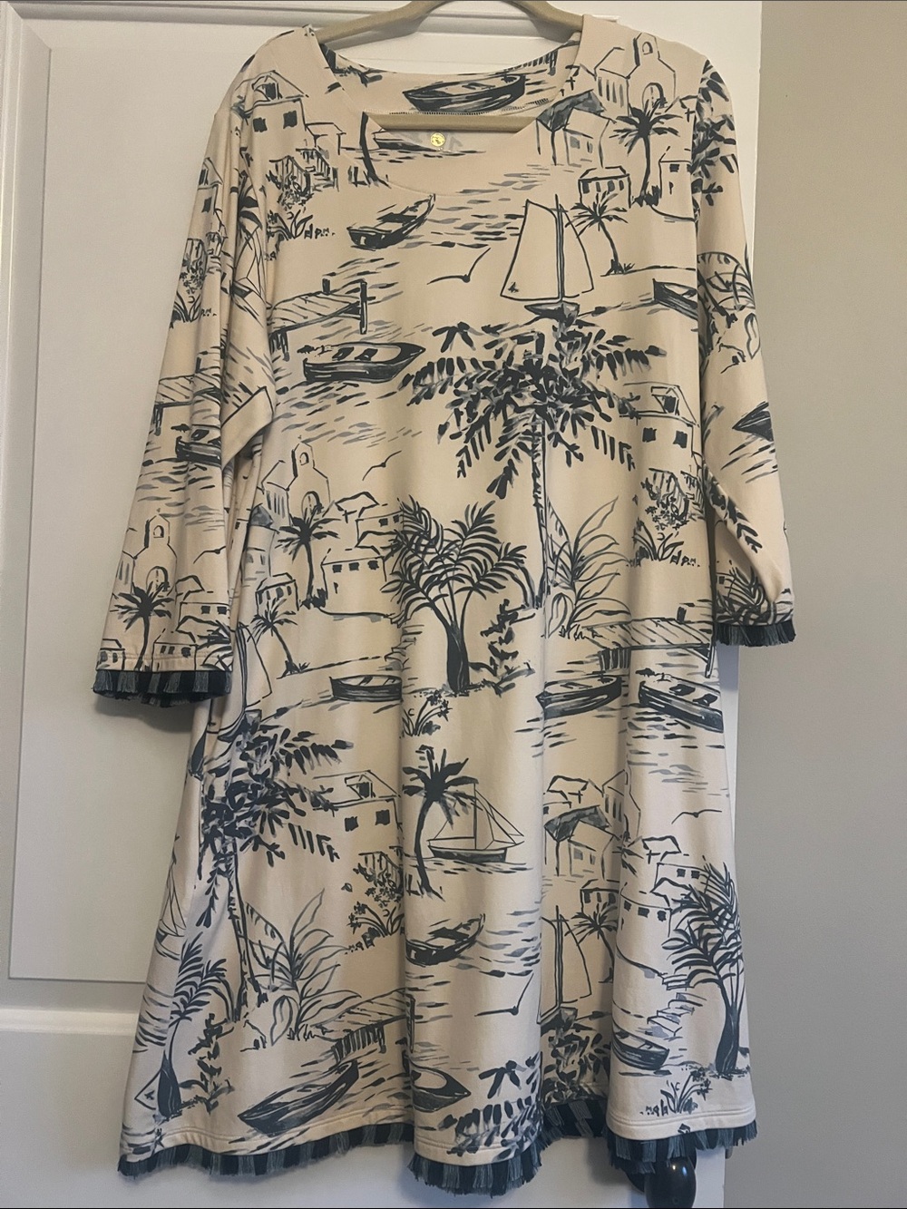 Spartina 449 Coastal Print Dress | XXL